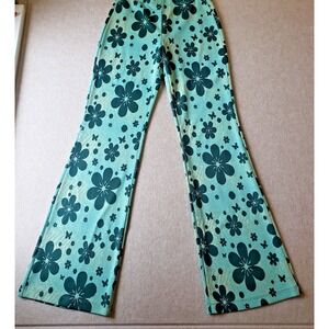 Urban Outfitters Bryn Flare Pants Sz S Hippie Festival‎ Boho Bell Bottoms Flower
